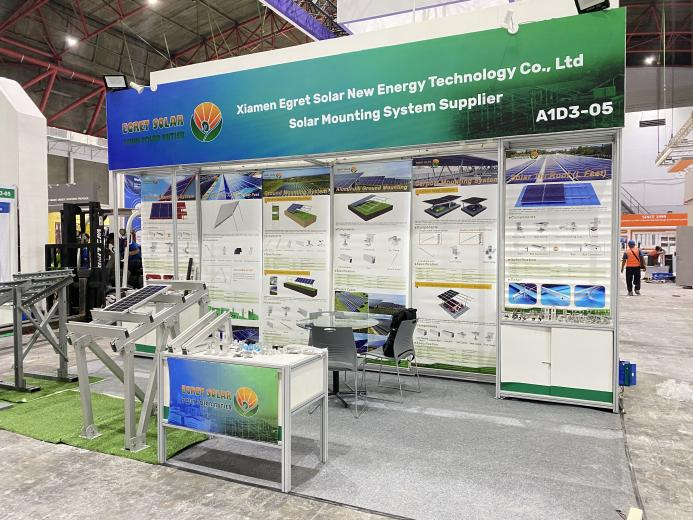Ang Egret Solar Mounting Bracket ay kumikinang sa Solartech Indonesia 2026