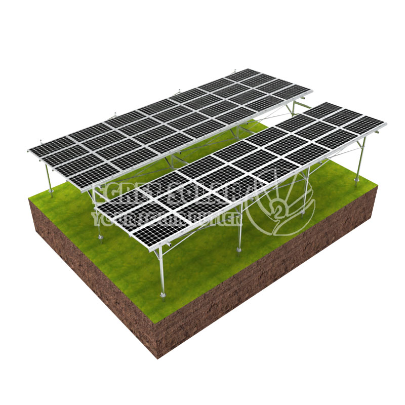 Pag-mount ng Aluminum Solar Agriculture