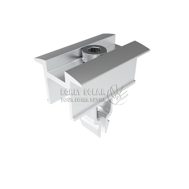 Aluminyo solar panel mabilis mid clamp