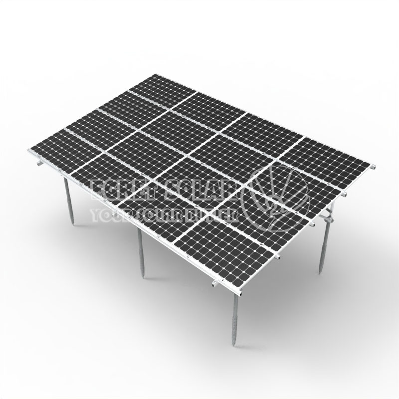 Ground Screws Structure Para sa PV Ground Mounting