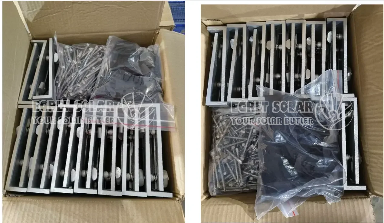 Solar Mounting L Feet Extra Long Style