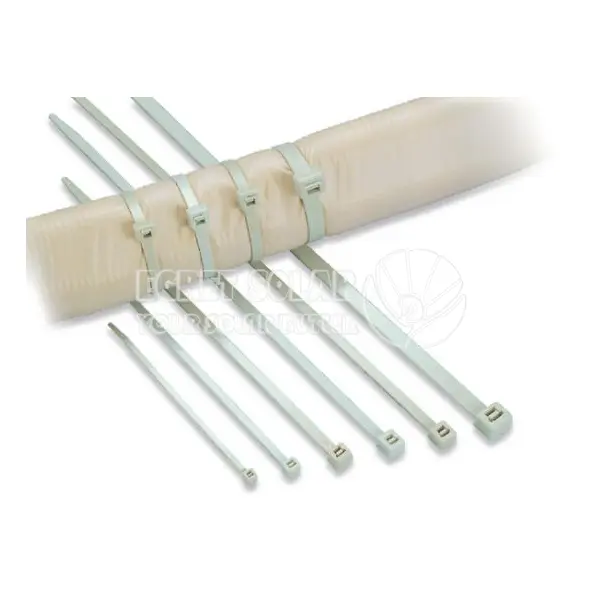 Solar cable ties nylon plastic