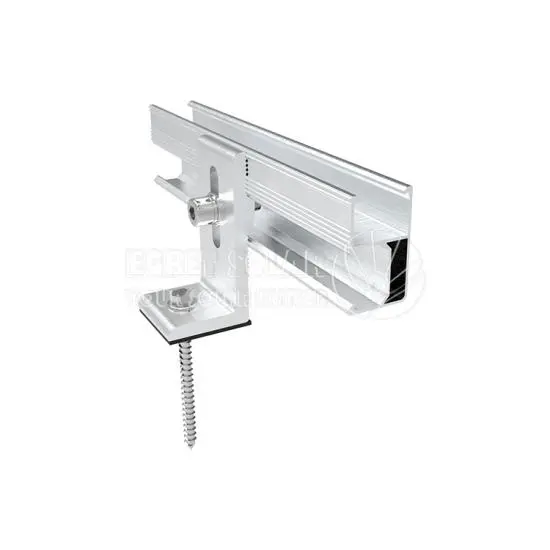 Solar metal bubong na naka -mount frame