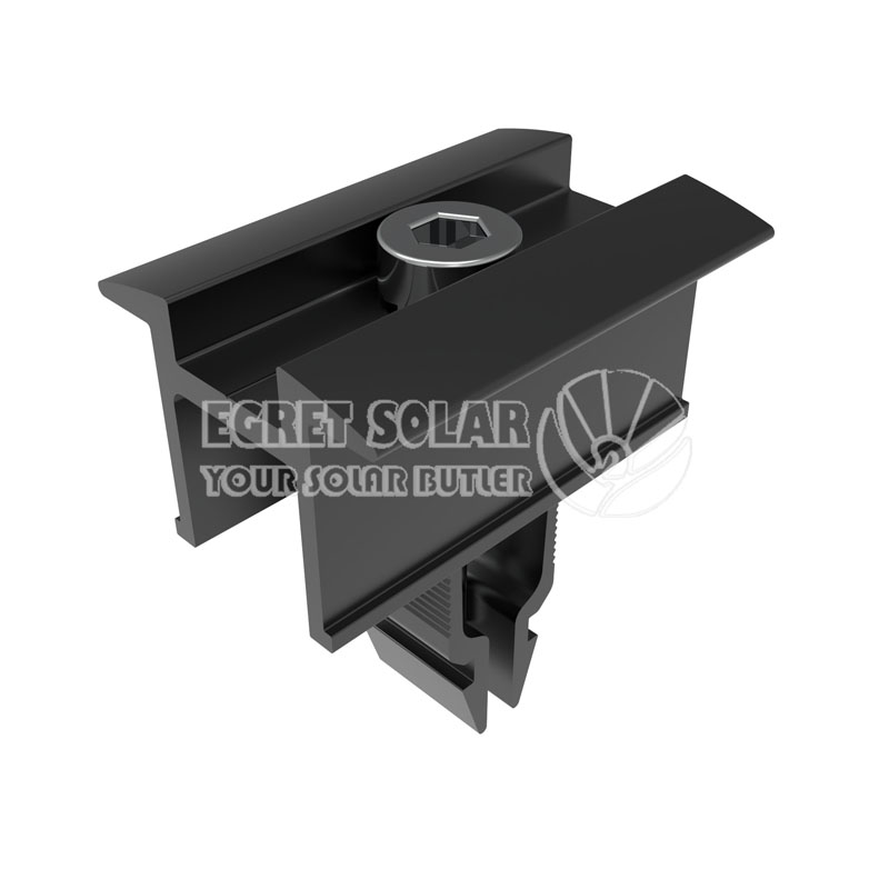 Solar Panel Black Rapid Mid Clamp