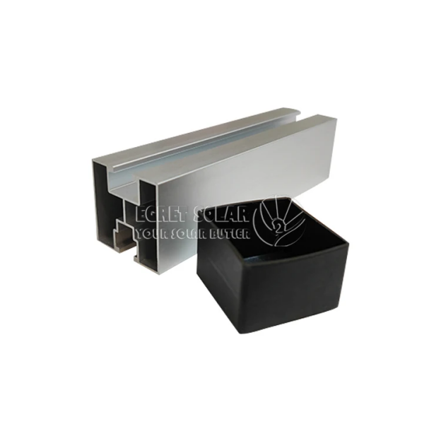 Solar Rail End Cover Para sa 40*40mm Profile