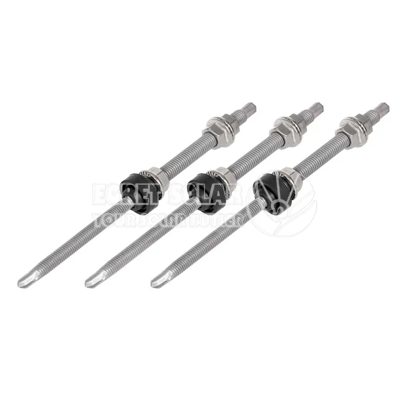 Ang solar bubong na naka -mount ng hanger bolt para sa beam ng bakal