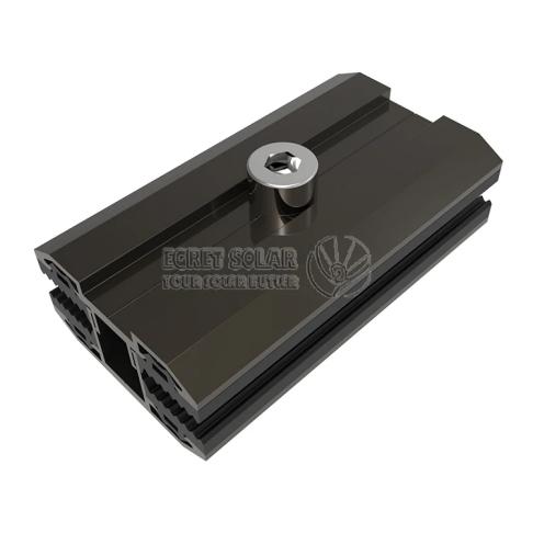 Solar Thin Film Panel Black Mid Clamp