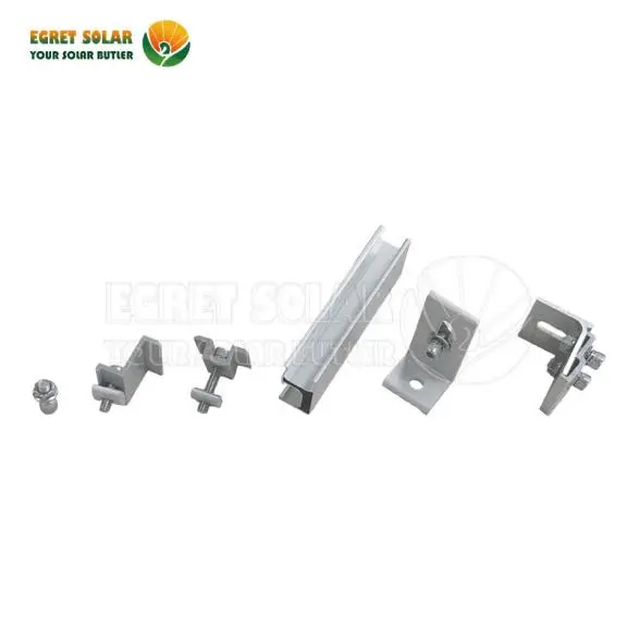 Nakatayo na Seam Solar Metal Roof Mounting Bracket