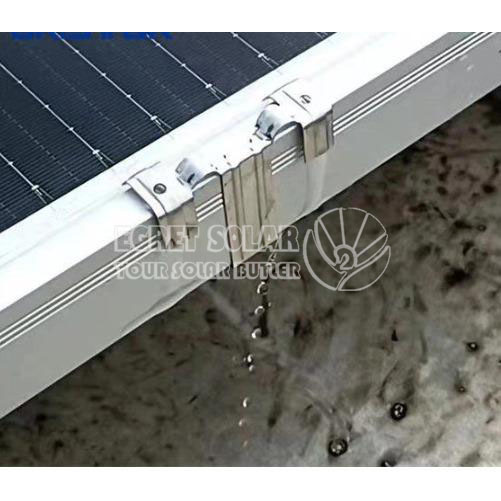 SUS304 Solar Water Drainage Clip Hindi kinakalawang na asero